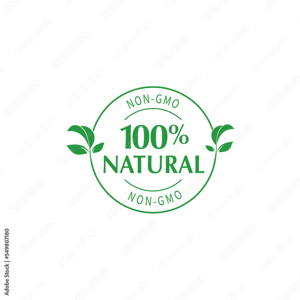 100% Natural NON GMO 100% Natural NON GMO