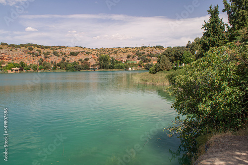 Refreshing environment and nature reserve of the Lagunas de Ruidera.