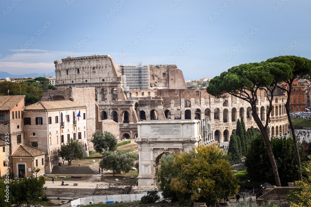 colosseum, rzym, starożytne, gladiatorzy, włochy