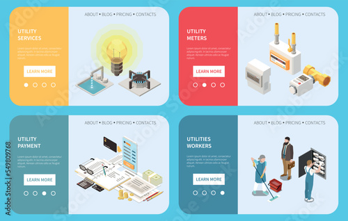 Utility Expences Banner Set