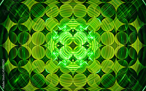 digital illustration abstract image generated fractal background image wallpaper pattern of various geometric shapes and lines of various colors for computer graphics or web design