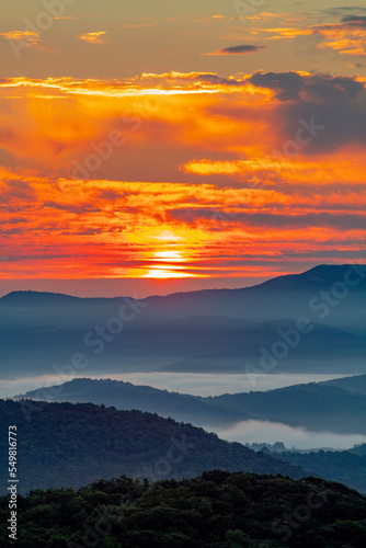 Blue Ridge mountain sunrise © Timothy