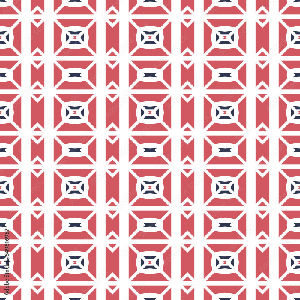 Geometric pattern. Seamless vector background. Ethnic graphic design.	