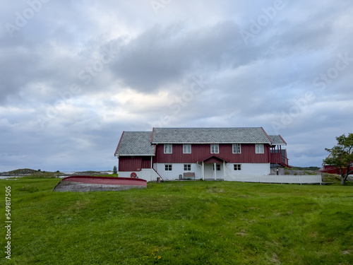 traditional norwegian farmhouse