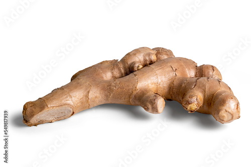 ginger isolated from white background