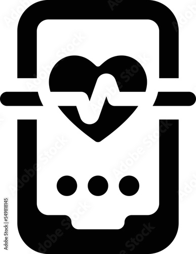 Mobile diagnostics icon