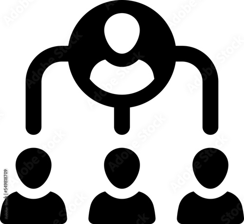 Employee Hierarchy manage icon