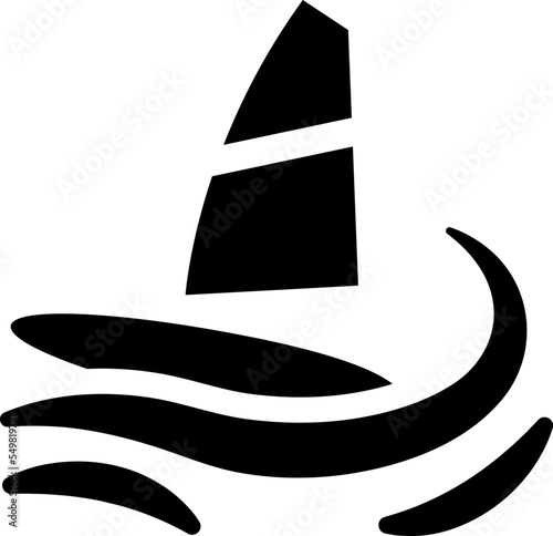 Windsurfing icon