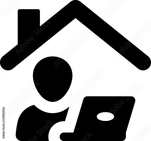 Work from home icon