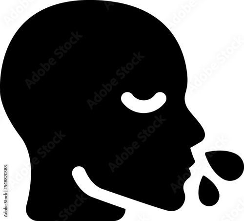 Runny nose icon
