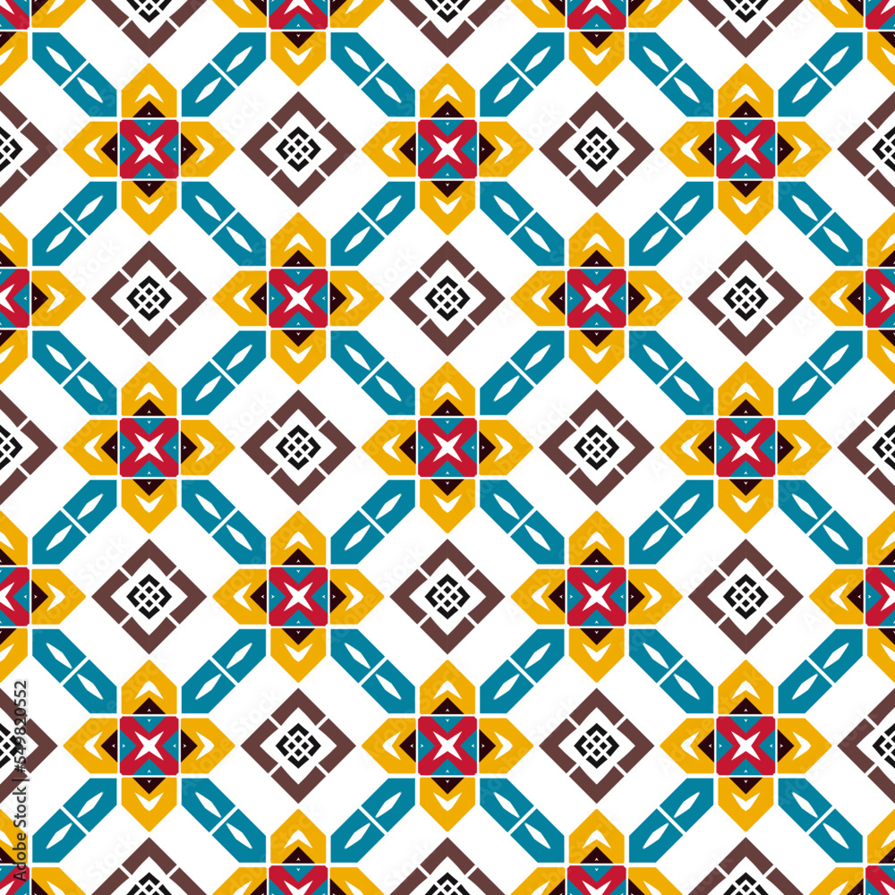 Geometric pattern. Seamless vector background. Ethnic graphic design. Geometric pattern. Seamless vector background. Ethnic graphic design.