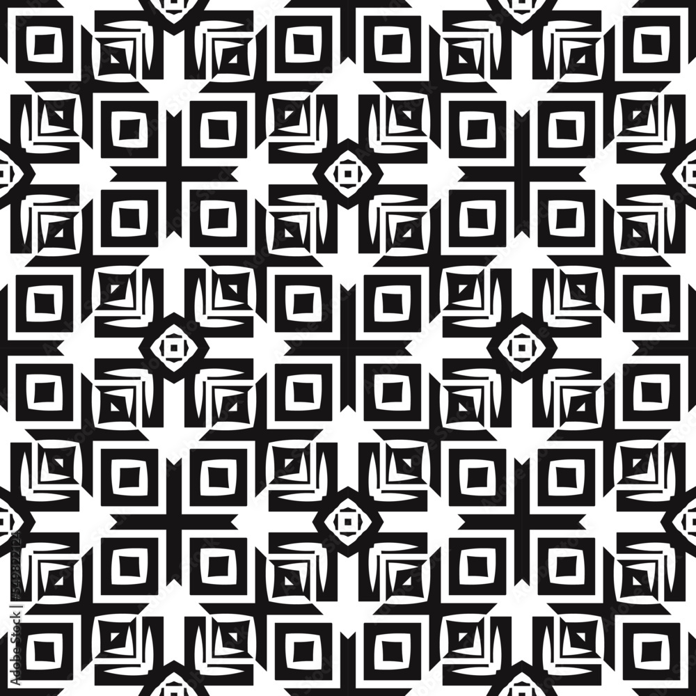 Geometric pattern. Seamless vector background. Ethnic graphic design.	