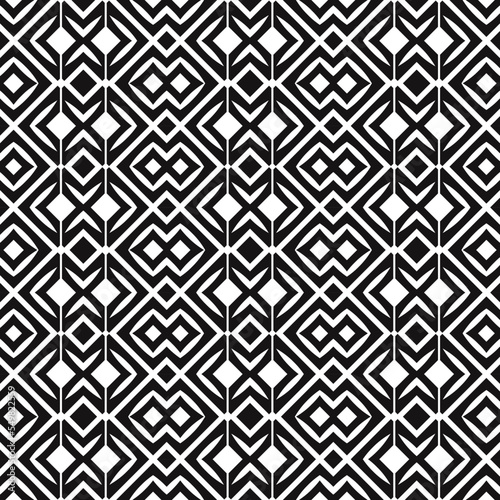 Geometric pattern. Seamless vector background. Ethnic graphic design.