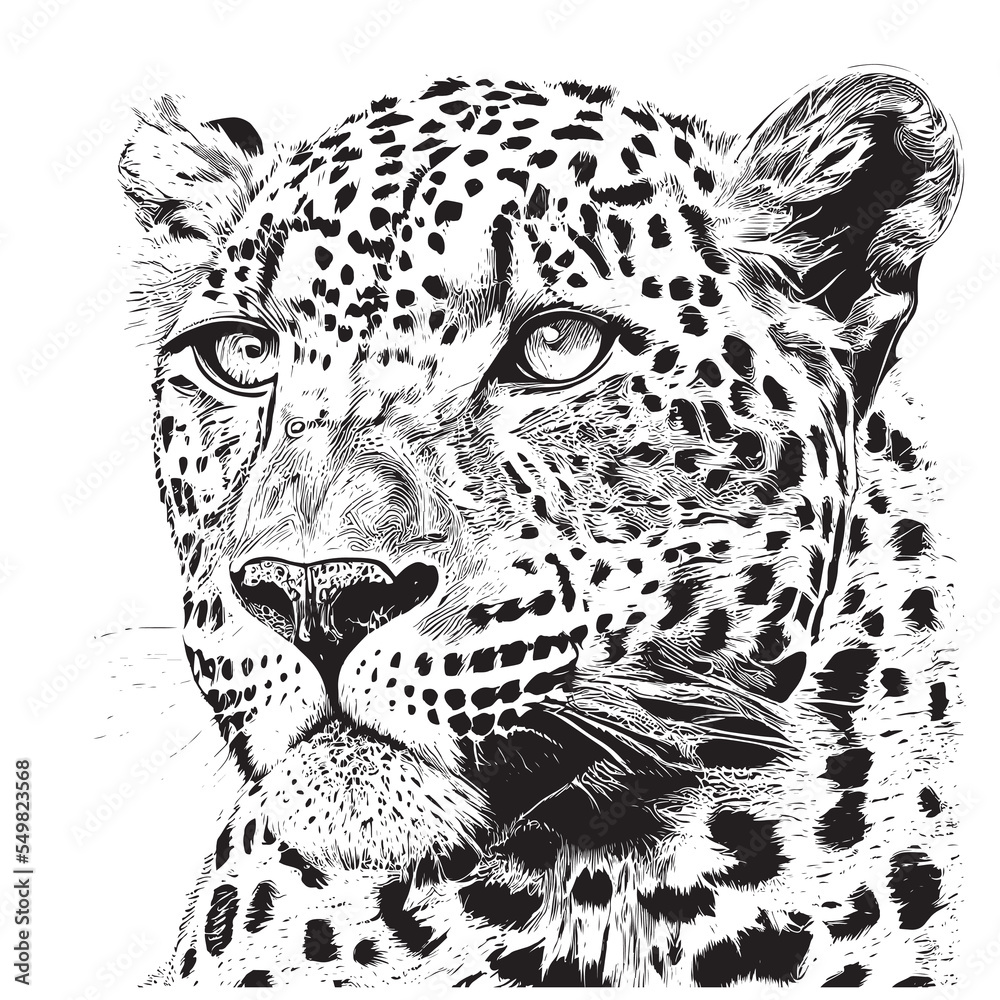 Share 158+ leopard sketch super hot