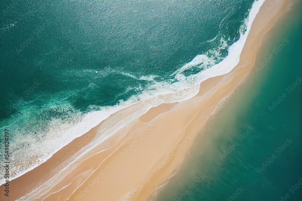 aerial view of a beautiful beach photography wallpaper