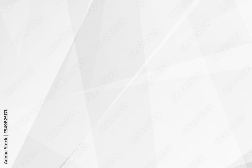 Abstract white and grey on light silver background modern design. Vector illustration EPS 10.