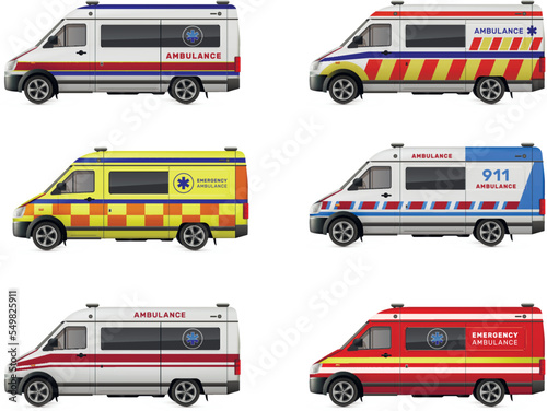Ambulance Realistic Set