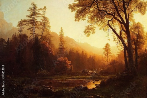 Nature Painting Landscape 