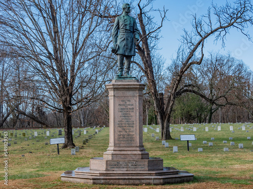 Monument to the Charge of General Humphreys Division, Fredericksburg National Cemetery, Virginia USA, Fredericksburg, Virginia photo