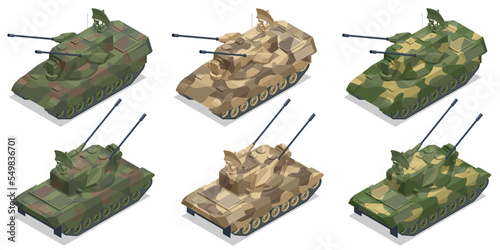 Isometric Flakpanzer Gepard, Self-propelled anti-aircraft gun. The Gepard has seen combat in the Russo-Ukrainian War.