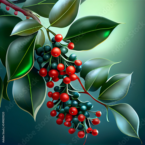 mistletoe background