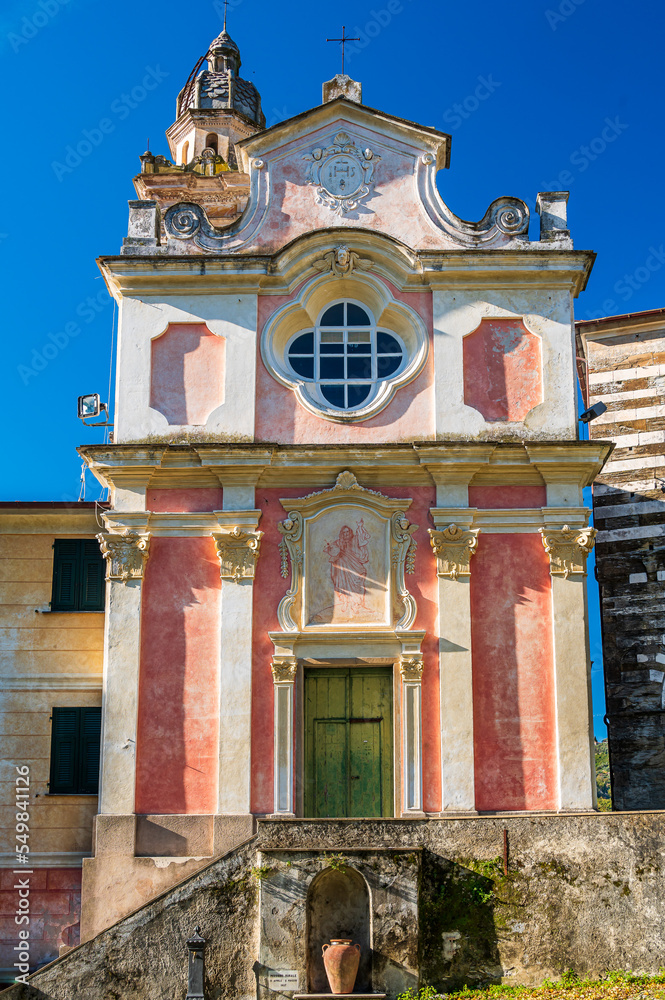 Fieschi Abbey in Liguria