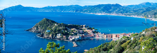 Canvastavla The Peninsula of Sestri Levante