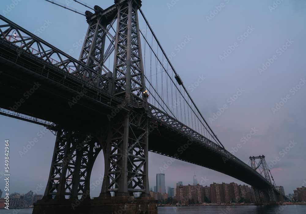 city bridge city New York Manhattan Brooklyn  