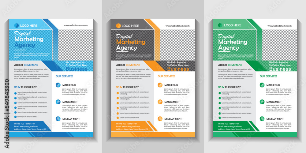 Business abstract flyer design, cover modern layout, annual report, poster, corporate business a4 flyer vector template.