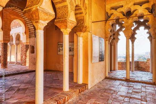 Alcazaba Fortress in Malaga, Andalucia