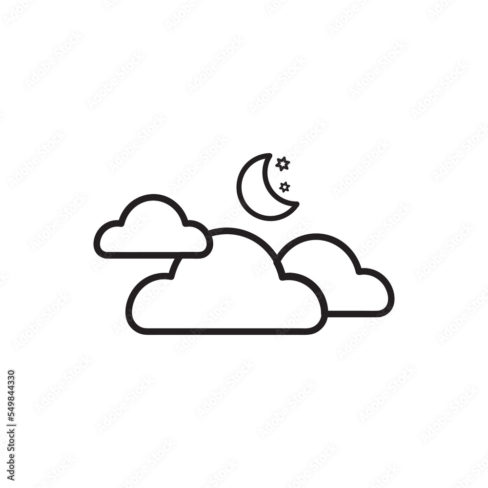 Modern weather icons. Flat vector illustration for Web, print, and Mobile App Modern weather icons. Flat vector illustration for Web, print, and Mobile App