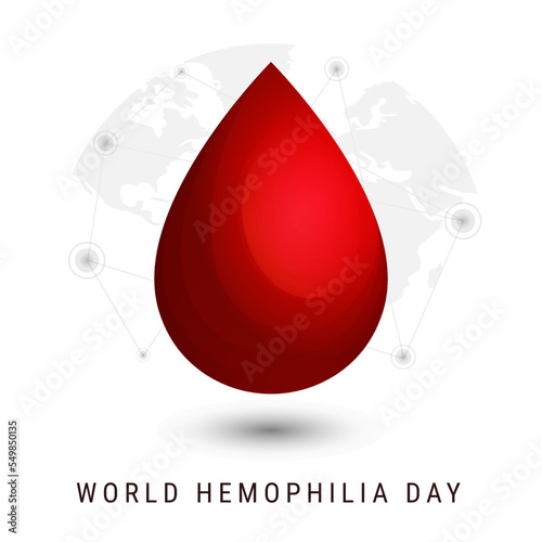 world hemophilia day background