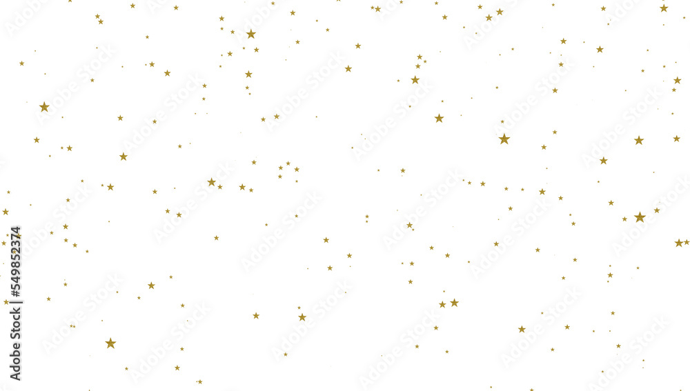 3d Star Falling Print. Gold Yellow Starry on transparent Background. 3d Star Falling Print. Gold Yellow Starry on transparent Background.