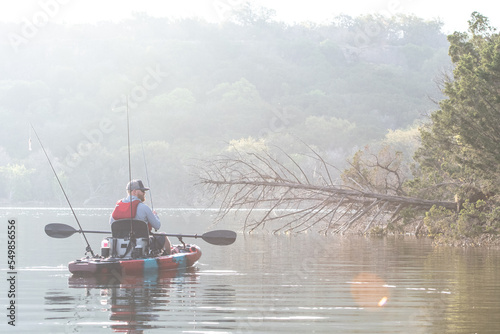 Fishing the downfall in Texas