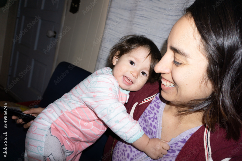 mom and daughter candid photo mom and daughter candid photo