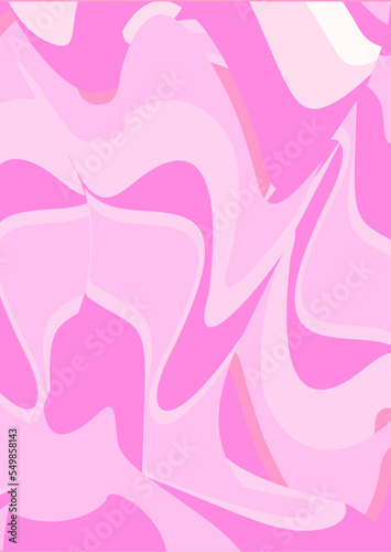 Wallpaper Mural The background image is in pink tones, using shapes to arrange. Composition with gradation used for graphics Torontodigital.ca