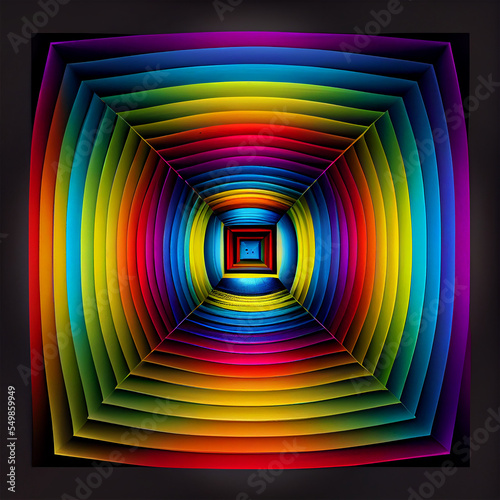 Abstract geometric image in...