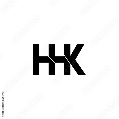 hhk letter initial monogram logo design