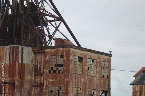 old abandoned factory
