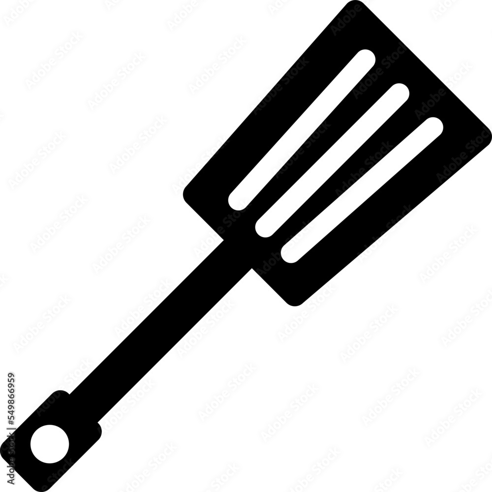 spatula vector icon trendy symbol template on white background spatula vector icon trendy symbol template on white background