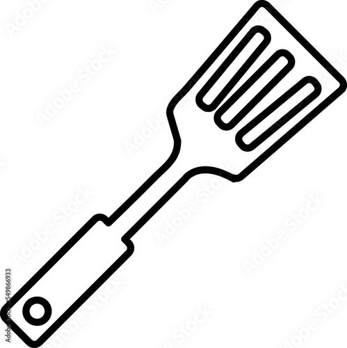 spatula vector icon trendy symbol template on white background