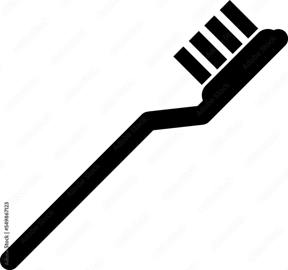 toot brush icon vector symbol template on white background toot brush icon vector symbol template on white background