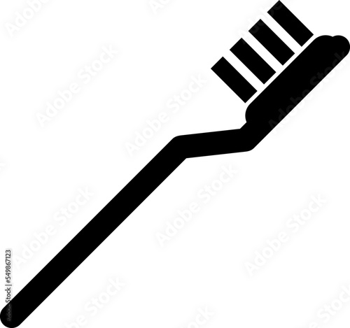 toot brush icon vector symbol template on white background