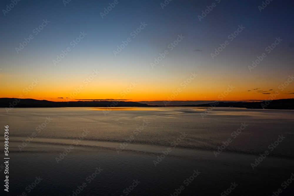 sunset at the beach