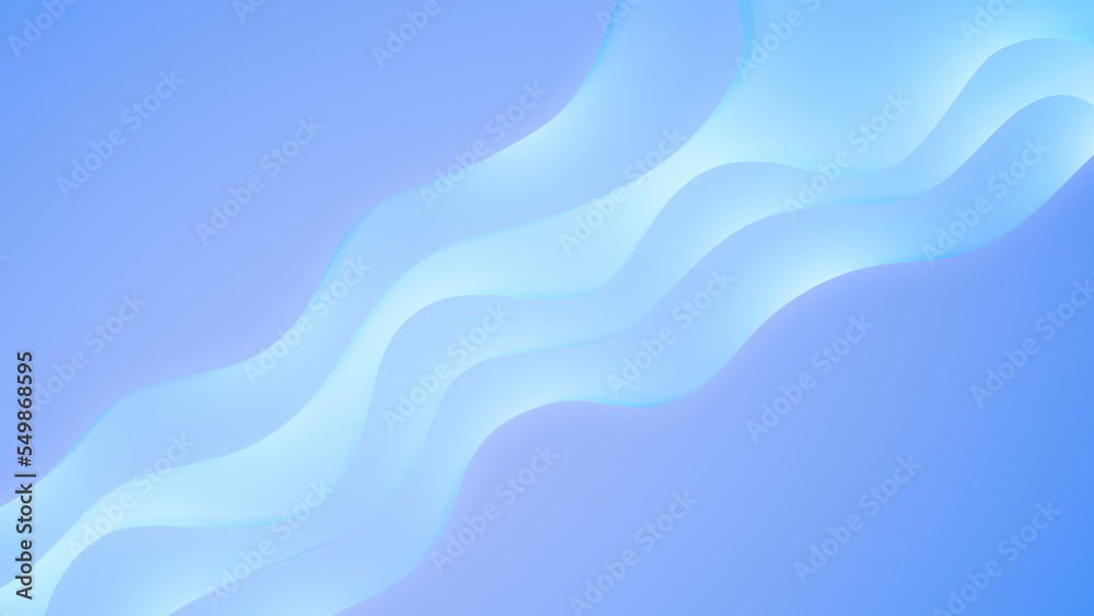 Blue Abstract background with resembles wave. Minimal idea concept, 3D Render. Blue Abstract background with resembles wave. Minimal idea concept, 3D Render.