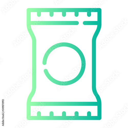 food ration gradient icon