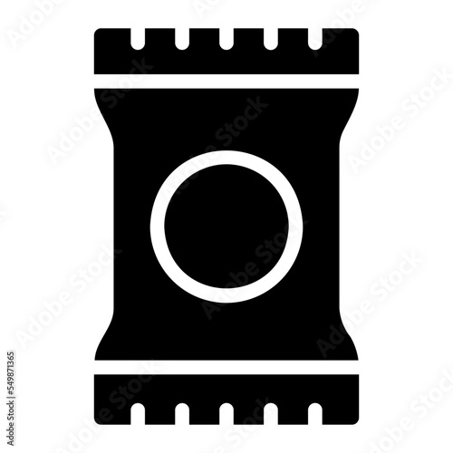 food ration glyph icon