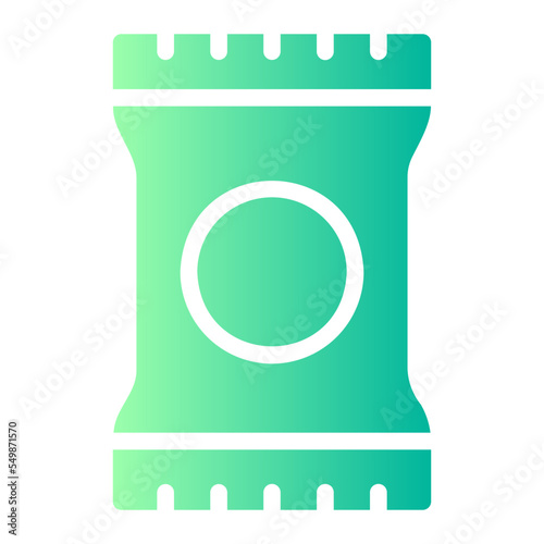 food ration gradient icon