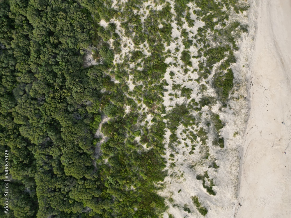 Fototapeta premium Drone aerial imagery from coastal New South Wales, Australia.