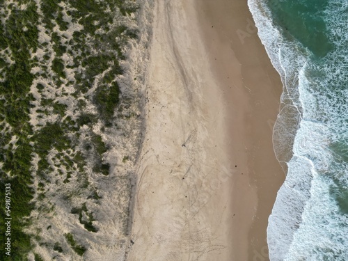 Drone aerial imagery from coastal New South Wales, Australia.